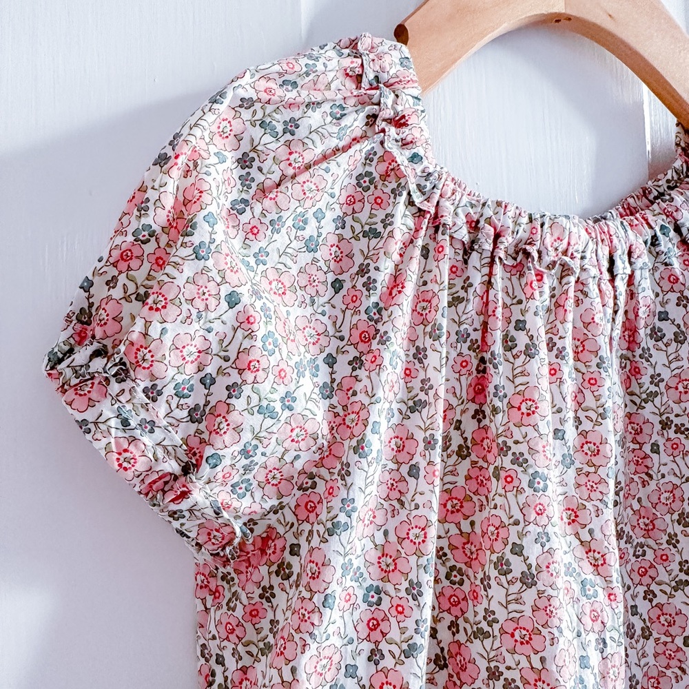 Bonpoint floral print cotton top - Picture 8 of 10